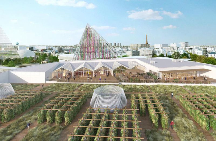 La future ferme urbaine de Paris Expo, Valode et Pistre architectes ATL
